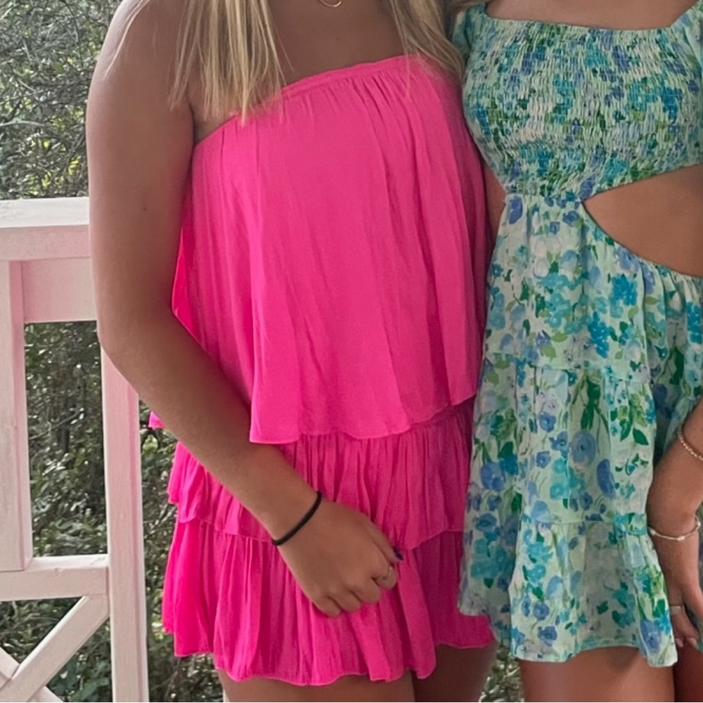 Vestique pink romper size s